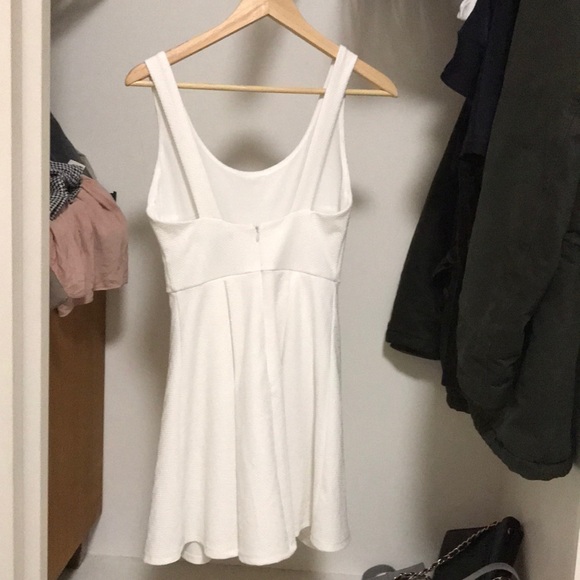 Textured Fit & Flare Dress - Picture 3 of 4